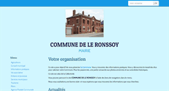 Desktop Screenshot of mairieleronssoy.com